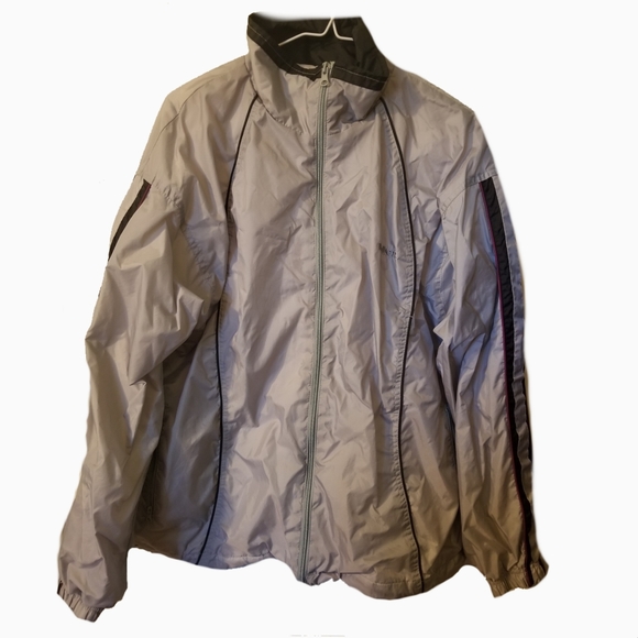 Wilson Other - Vtg Wilson grey jacket windbreaker Large